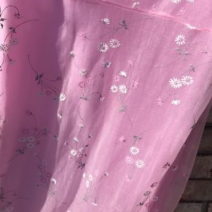 Pimkie Dresses - Vintage Pimkie Pink Floral Slip Dress Pimkie Dresses - Vintage Pimkie Pink Floral Slip Dress